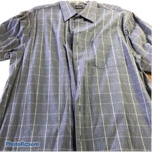 Men's Arrow Button Down Shirt, Large